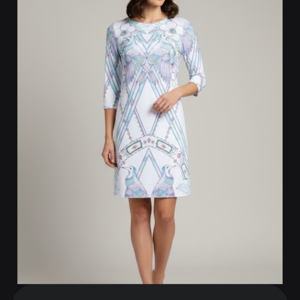 Vibrant Patterned Mini Dress